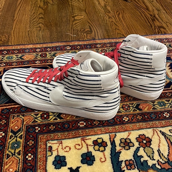 Nike Blazer Mid Prm Vntg Qs Pinstripe Size 11 Rare travis scott never used - Picture 4 of 13